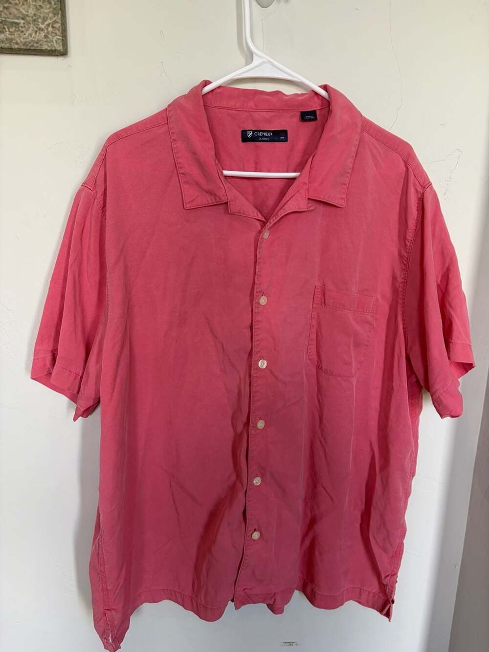 Cremieux Classics Men's Short Sleeve Button-Down Shirt